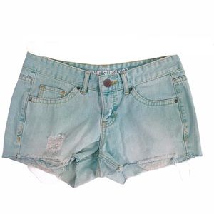 Mossimo Supply Co Mint Green Shorts Junior Sz 7